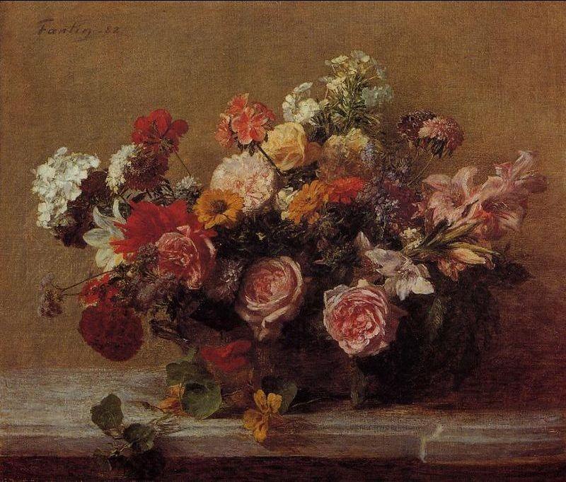 Henri Fantin-Latour Flowers VI